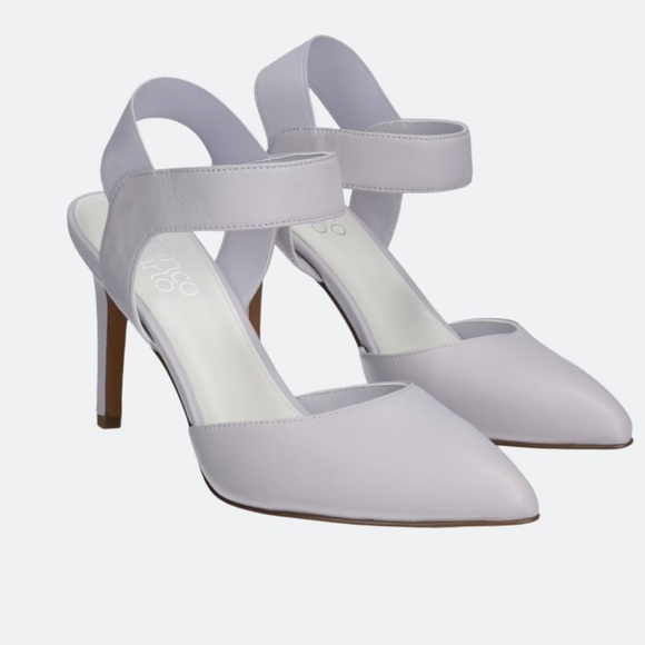 Franco Sarto Light Gray Heels - Picture 10 of 10